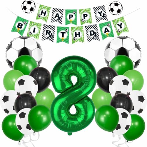 Fußball Luftballon 8. Geburtstag, Grün Helium Ballon Kinder 8 Jahre Folienballon Junge 8. Fussball Geburtstagsdeko Kindergeburtstag Party Deko 8. Birthday Fußball Luftballon 8. Geburtstag, Grün Helium Ballon Kinder 8 Jahre Folienballon Junge 8. Fussball Geburtstagsdeko Kindergeburtstag Party Deko 8. Birthday von tarumedo
