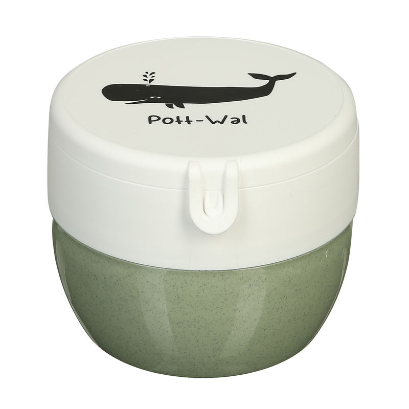 Lunchpot POTT-WAL 3-teilig in organic green/weiss von tausendkind home & go