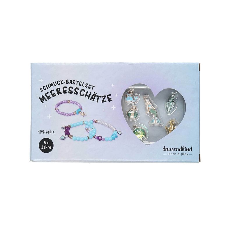 Schmuck-Bastelset MEERESSCHÄTZE 188-teilig von tausendkind learn & play