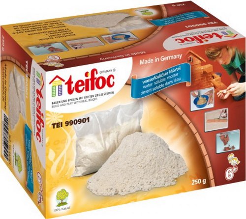Teifoc TEI 990901 Fertigmörtel DIY, 250 g Beutel mit zusätzlichem Zement von teifoc Germany
