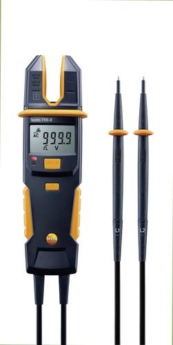 Testo 755-2 Hand-Multimeter, Stromzange digital CAT IV 600 V, CAT III 1000V Anzeige (Counts): 4000 von TESTO