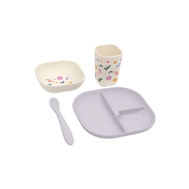 the cotton cloud Geschirrset Confetti Lilac von the cotton cloud