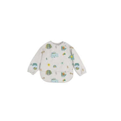 the cotton cloud Langarm Lätzchen Funky Dogs von the cotton cloud