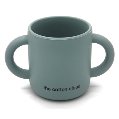 the cotton cloud Trinklernbecher aus Silikon Jade von the cotton cloud