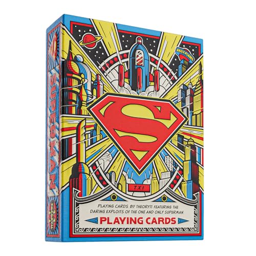 DC Comics Superman: The Man of Steel (Spielkarten) von theory11
