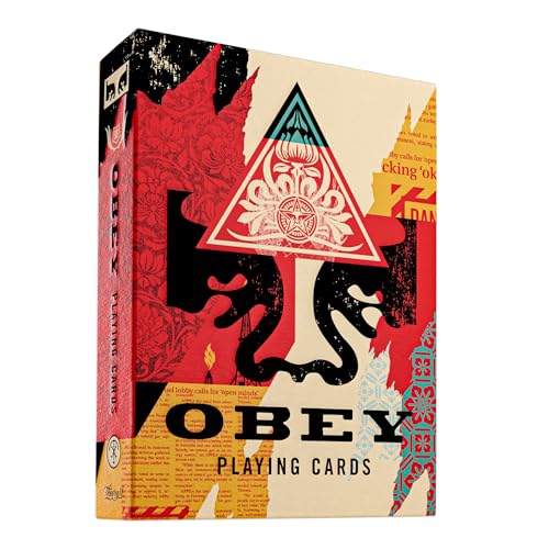 theory11 Collage Obey Spielkarten Premium Spielkarten Poker Größe Standard Index theory11 Collage Obey Spielkarten Premium Spielkarten Poker Größe Standard Index von theory11