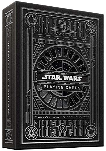 theory11 Star Wars Spielkarten Silver Edition - Dark Side (Grau) von theory11