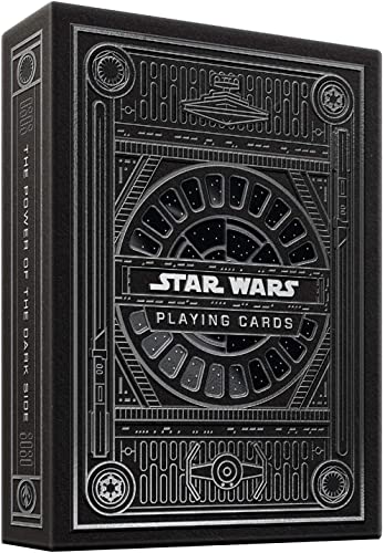 theory11 Star Wars Spielkarten Silver Edition - Dark Side (Grau) von theory11