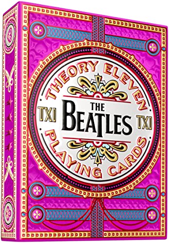 The Beatles (Spielkarten) Pink Version von theory11