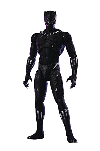 Threezero - Marvel Infinity Saga - Black Panther Deluxe Actionfigur im Maßstab 1:12 (Netz) von threezero
