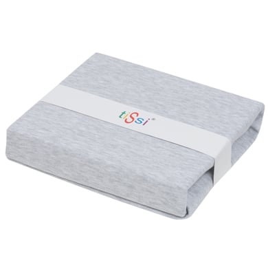 tiSsi® Spannbetttuch für Maxi Boxspring 50 x 90 cm grau von tiSsi