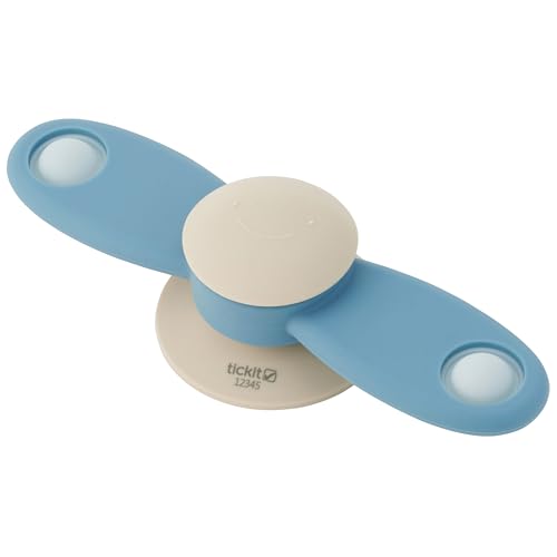 tickit Silisoft Spinner – Sensorisches Silikon-Drehspielzeug mit Popper-Buttons & Saugnapf für Babys und Kleinkinder, neutral tickit Silisoft Spinner – Sensorisches Silikon-Drehspielzeug mit Popper-Buttons & Saugnapf für Babys und Kleinkinder, neutral von tickit