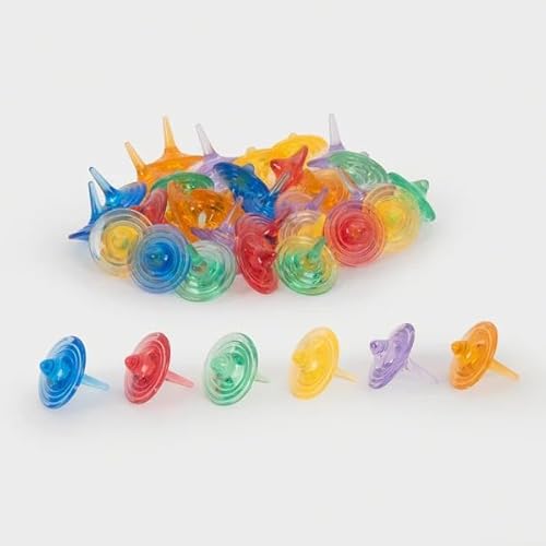 tickit Translucent Farbkreisel Spielzeug Set - 36 Stück von tickit