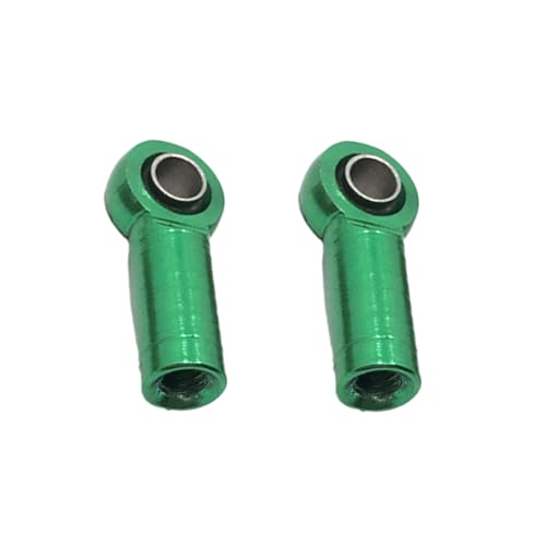 tieedhfu 2 stück Legierung M3 Link Stange Ende Joint 3 MM Kugelkopf Loch L 4,5 MM Für RC Auto LKW Upgrade Teil Zubehör Ersatzteil, Grün von tieedhfu