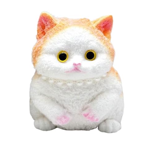 tieedhfu Stressabbauendes Spielzeug für Katzen zum Kneifen, kompakt, praktisch, tragbar, stressabbauendes Spielzeug, TPR Quetschspielzeug, nass und glatt, orange tieedhfu Stressabbauendes Spielzeug für Katzen zum Kneifen, kompakt, praktisch, tragbar, stressabbauendes Spielzeug, TPR Quetschspielzeug, nass und glatt, orange von tieedhfu