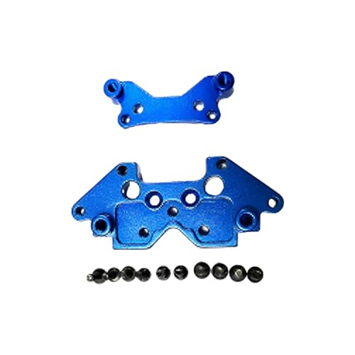 tieedhfu Vorne Hinten Shock Tower Platten Für HBX 1/18 RC 18859E 18858E 18857E Vorne Hinten Shock Tower Platten Für HBX 18859E 18858E, Blau tieedhfu Vorne Hinten Shock Tower Platten Für HBX 1/18 RC 18859E 18858E 18857E Vorne Hinten Shock Tower Platten Für HBX 18859E 18858E, Blau von tieedhfu