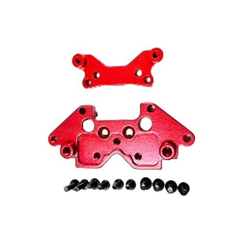 tieedhfu Vorne Hinten Shock Tower Platten Für HBX 1/18 RC 18859E 18858E 18857E Vorne Hinten Shock Tower Platten Für HBX 18859E 18858E, Rot tieedhfu Vorne Hinten Shock Tower Platten Für HBX 1/18 RC 18859E 18858E 18857E Vorne Hinten Shock Tower Platten Für HBX 18859E 18858E, Rot von tieedhfu