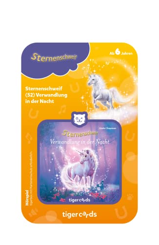 tigermedia tigercard Sternenschweif Folge 52 Verwandlung in der Nacht Pferd Mädchen Magie Geschichten tigerbox Hörbox Hörspiel Hörbuch Kindermusik von tigermedia