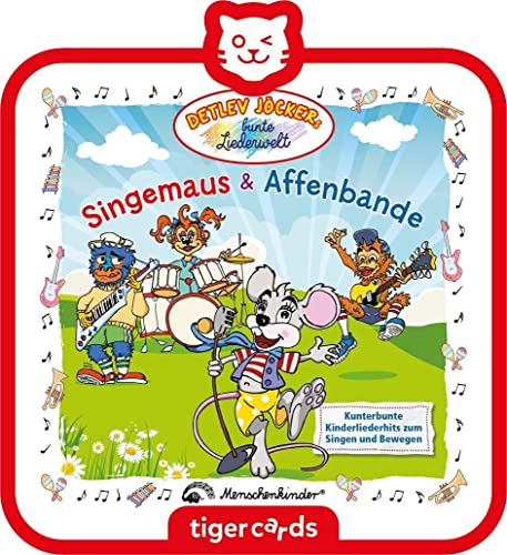 tigermedia tigercard Detlev Jöcker Singemaus und Affenbande schönste Kinderlieder Party Tanzen Spaß tigerbox Hörbox Kind Hörspiel Hörbuch Musik tigermedia tigercard Detlev Jöcker Singemaus und Affenbande schönste Kinderlieder Party Tanzen Spaß tigerbox Hörbox Kind Hörspiel Hörbuch Musik von tigermedia