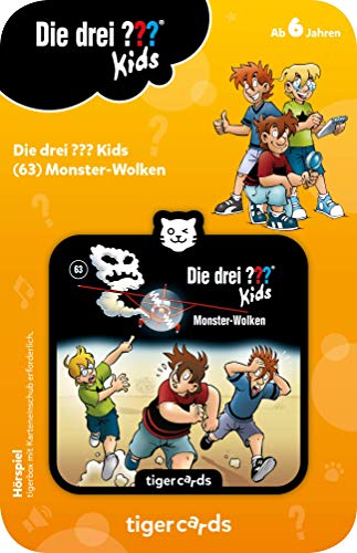 tigermedia tigercard Die drei ??? Kids Folge 63 Monster Wolken Detektiv Abenteuer tigerbox Hörbox Hörbücher Hörspiele Geschenkidee Einschulung von tigermedia