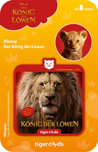 tigermedia tigercard Disney König der Löwen beste Kinder Hörspiele tigerbox Hörbox Kassetten Box Hörbücher Lieder Geschenkidee Taufe Einschulung tigermedia tigercard Disney König der Löwen beste Kinder Hörspiele tigerbox Hörbox Kassetten Box Hörbücher Lieder Geschenkidee Taufe Einschulung von tigermedia