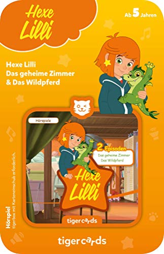 tigermedia tigercard Hexe Lilli Das geheime Zimmer Das Wildpferd Zauberei Pferde Mädchen Geschichten tigerbox Musikbox Hörspiel Hörbücher Musik von tigermedia