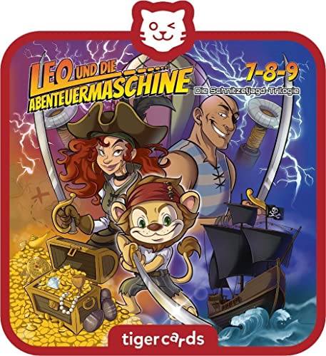 tigermedia tigercard Leo und die Abenteuermaschine Folge 7 8 9 Die Schnitzeljagt Trilogie tigerbox Hörspielbox Kinderunterhaltung Hörbuch Lieder tigermedia tigercard Leo und die Abenteuermaschine Folge 7 8 9 Die Schnitzeljagt Trilogie tigerbox Hörspielbox Kinderunterhaltung Hörbuch Lieder von tigermedia