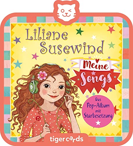 tigermedia tigercard Liliane Susewind Meine Songs Album Kinder Tanzen Singen tigerbox tragbarer Lautsprecher Hörbox Geschenkidee Geburtstag Mädchen von tigermedia