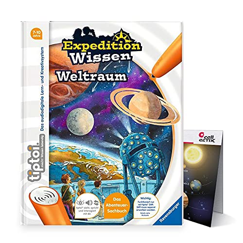 tiptoi Ravensburger tiptoi Buch Expedition Wissen: Weltraum Kinderplaneten Poster von tiptoi