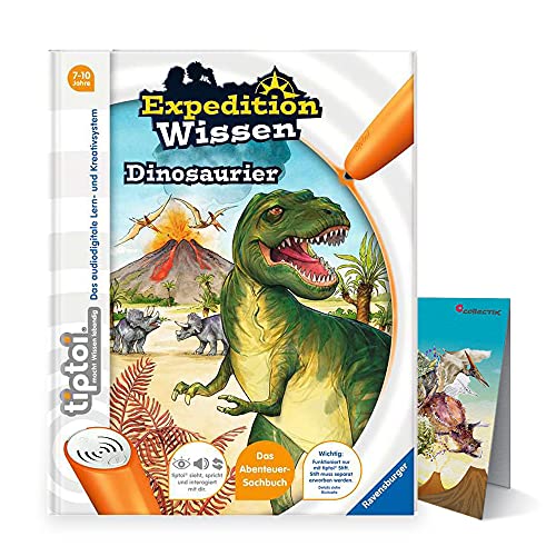 tiptoi Ravensburger Buch | Expedition Wissen: Dinosaurier + Dino Poster mit Tyrannosaurus Rex von tiptoi
