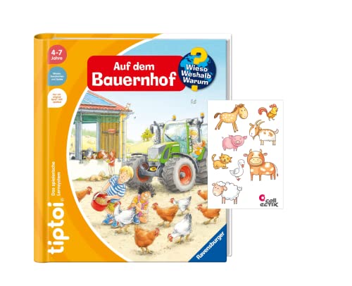 tiptoi Ravensburger Buch Wieso? Weshalb? Warum? - Entdecke den Bauernhof + Tier-Sticker tiptoi Ravensburger Buch Wieso? Weshalb? Warum? - Entdecke den Bauernhof + Tier-Sticker von tiptoi