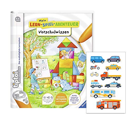 tiptoi avensburger Schule Buch | Vorschulwissen - Mein Lern-Spiel-Abenteuer + Kinder-Sticker, für Kinder ab 4 Jahren tiptoi avensburger Schule Buch | Vorschulwissen - Mein Lern-Spiel-Abenteuer + Kinder-Sticker, für Kinder ab 4 Jahren von tiptoi