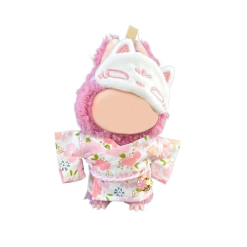 Kimono-Kleidung, geeignet für 17 cm große Puppen, traditionelles japanisches Kimono-Outfit, niedlicher Anzug, Kleidung und Zubehör für 17 cm Oberkleidungsersatz Kimono-Kleidung, geeignet für 17 cm große Puppen, traditionelles japanisches Kimono-Outfit, niedlicher Anzug, Kleidung und Zubehör für 17 cm Oberkleidungsersatz von tkerinse
