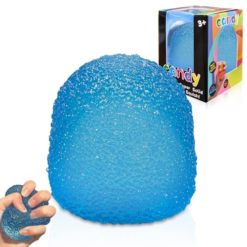 Stressabbau Fidget Ball Anti Stress Spielzeug Stressbälle für Kinder & Erwachsene Unterstützt Stressabbau in Büro, für Linderung von Angst & Geschenk für die Party(Blau) von tngtswwcv
