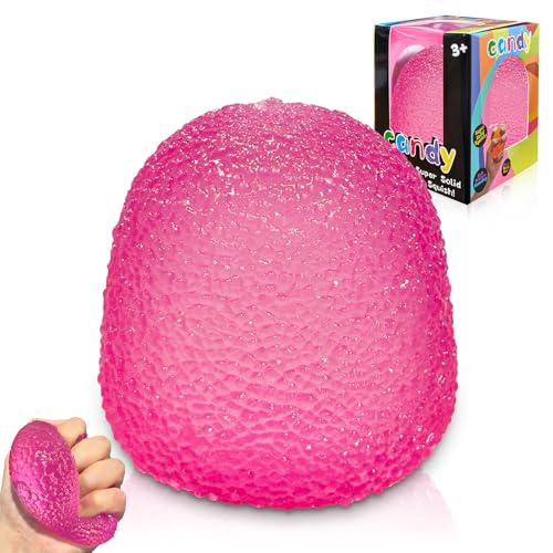Stressabbau Fidget Ball Anti Stress Spielzeug Stressbälle für Kinder & Erwachsene Unterstützt Stressabbau in Büro, für Linderung von Angst & Geschenk für die Party(Rosa) von tngtswwcv