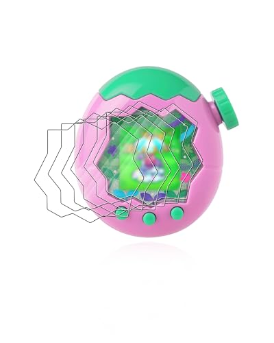 TPU Screen Schutzfolie für Tamagotchi Paradise - Hohe Transparenz,toergy blasenfrei, Kratzfest, fingerabdruckresistent (6er-Pack) von toergy