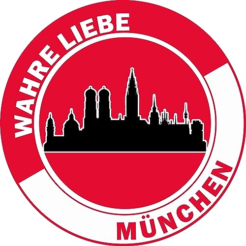 Essbarer Tortenaufleger München // Kuchendekoration Munich, München, Bayern // 20cm (Zuckerpapier) von tolle-tortenaufleger