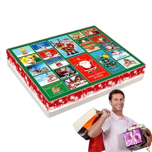 tongfeng Lucky Dip Preise Spielzeug,Countdown-Schatzkiste mit Spielzeug für Weihnachtspreise - Belohnungen für das Schulklassenzimmer, Strumpffüller-Karnevalsspiele für Kinder, Jungen und Mädchen von tongfeng