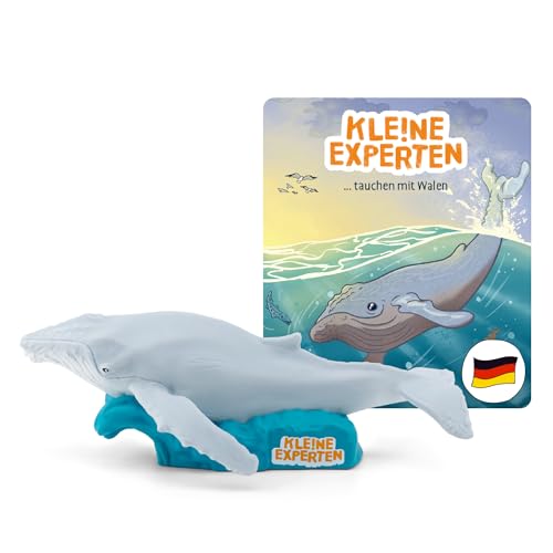 tonies Hörfigur für Toniebox, KLE!NE Experten tauchen mit Walen, Hörspiel mit spannendem Wissen für Kinder ab 3 Jahren, Spielzeit ca. 61 Minuten tonies Hörfigur für Toniebox, KLE!NE Experten tauchen mit Walen, Hörspiel mit spannendem Wissen für Kinder ab 3 Jahren, Spielzeit ca. 61 Minuten von tonies