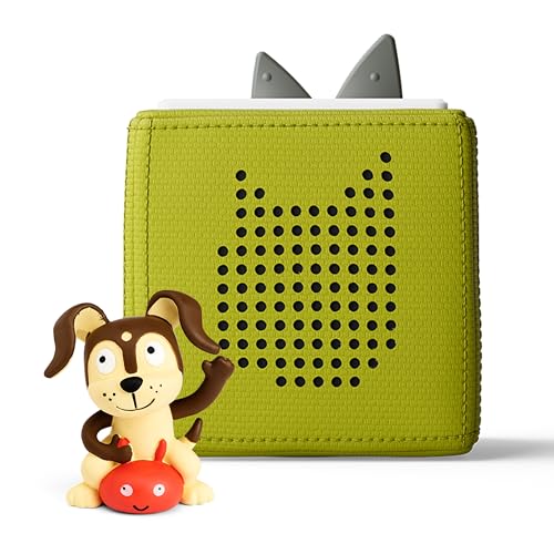 Toniebox Hörspieler-Starter-Set mit Spielwelpe – Hören, Lernen und Spielen mit einer kuscheligen kleinen Box – Grün, ab 3 Jahren Toniebox Hörspieler-Starter-Set mit Spielwelpe – Hören, Lernen und Spielen mit einer kuscheligen kleinen Box – Grün, ab 3 Jahren von tonies