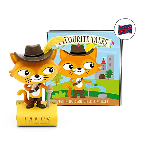Tonies Audio-Figur für Toniebox, Puss in Boots and Other Fairy Tales, 5 magische Märchengeschichten zur Verwendung mit Toniebox-Musik-Player für Kinder (separat erhältlich) (in englischer Sprache) von tonies