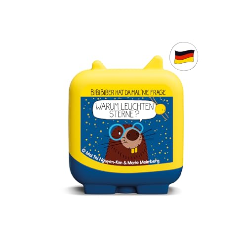 Tonies Clever Tonie BiBiBiber – Warum leuchten Sterne? für die Toniebox, Wissens-Hörspiel für Kinder ab 7 Jahren, Spielzeit ca. 86 Minuten von tonies