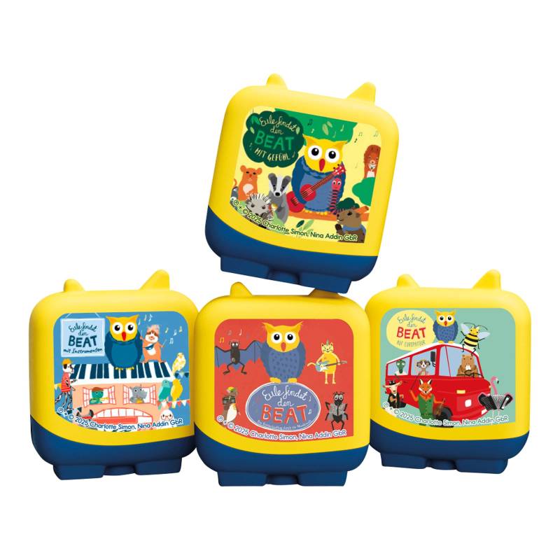 Tonies Clever Tonie Hörfigur Eule findet den Beat - Set von tonies