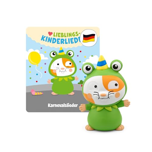 Tonies Hörfigur für Toniebox, Lieblings-Kinderlieder – Karnevalslieder für Kinder, Tonie-Kinderlieder für Kinder ab 3 Jahren, Spielzeit ca. 50 Minuten Tonies Hörfigur für Toniebox, Lieblings-Kinderlieder – Karnevalslieder für Kinder, Tonie-Kinderlieder für Kinder ab 3 Jahren, Spielzeit ca. 50 Minuten von tonies