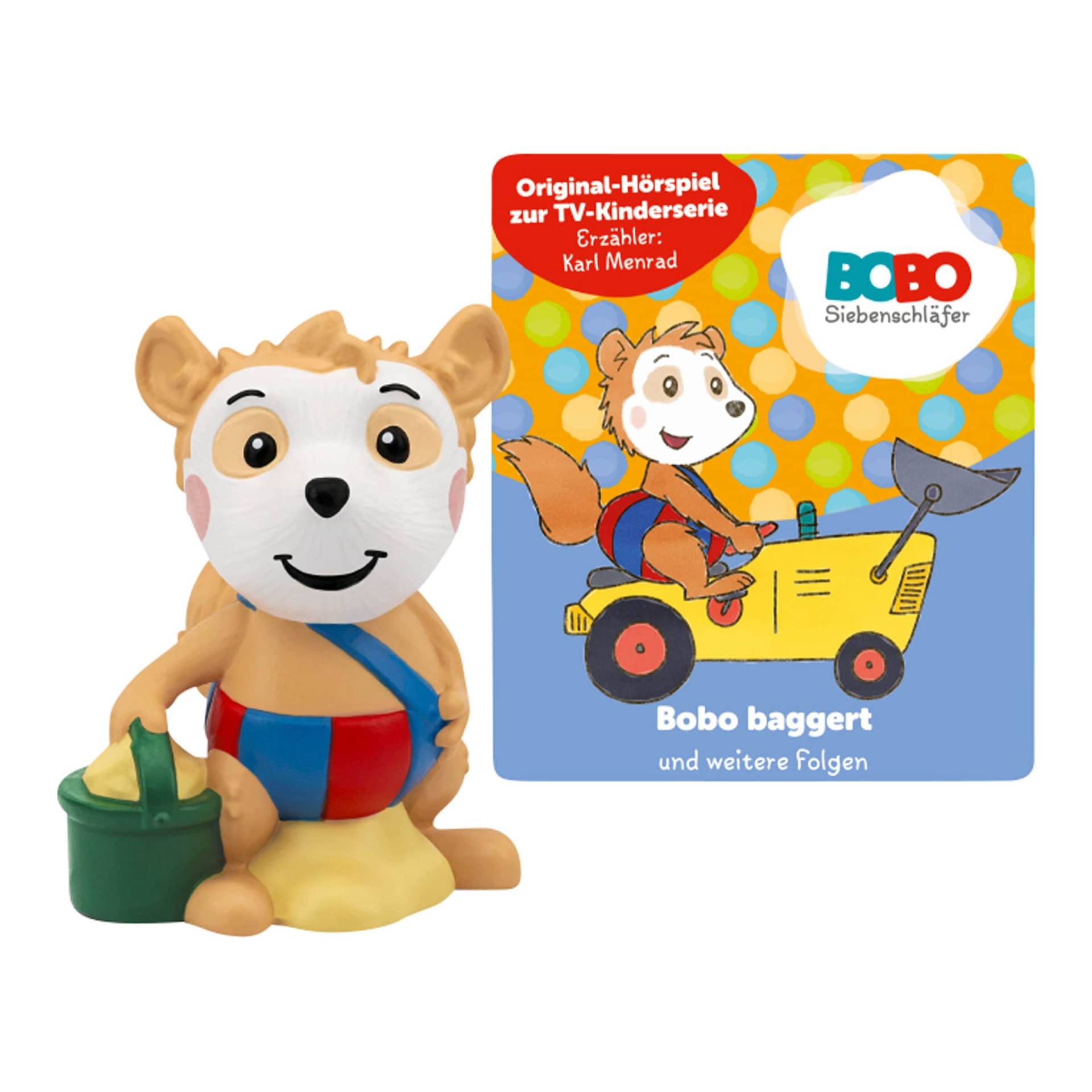 Tonies Tonie Hörfigur Bobo Siebenschläfer: Bobo baggert und weitere Folgen Tonies Tonie Hörfigur Bobo Siebenschläfer: Bobo baggert und weitere Folgen von tonies