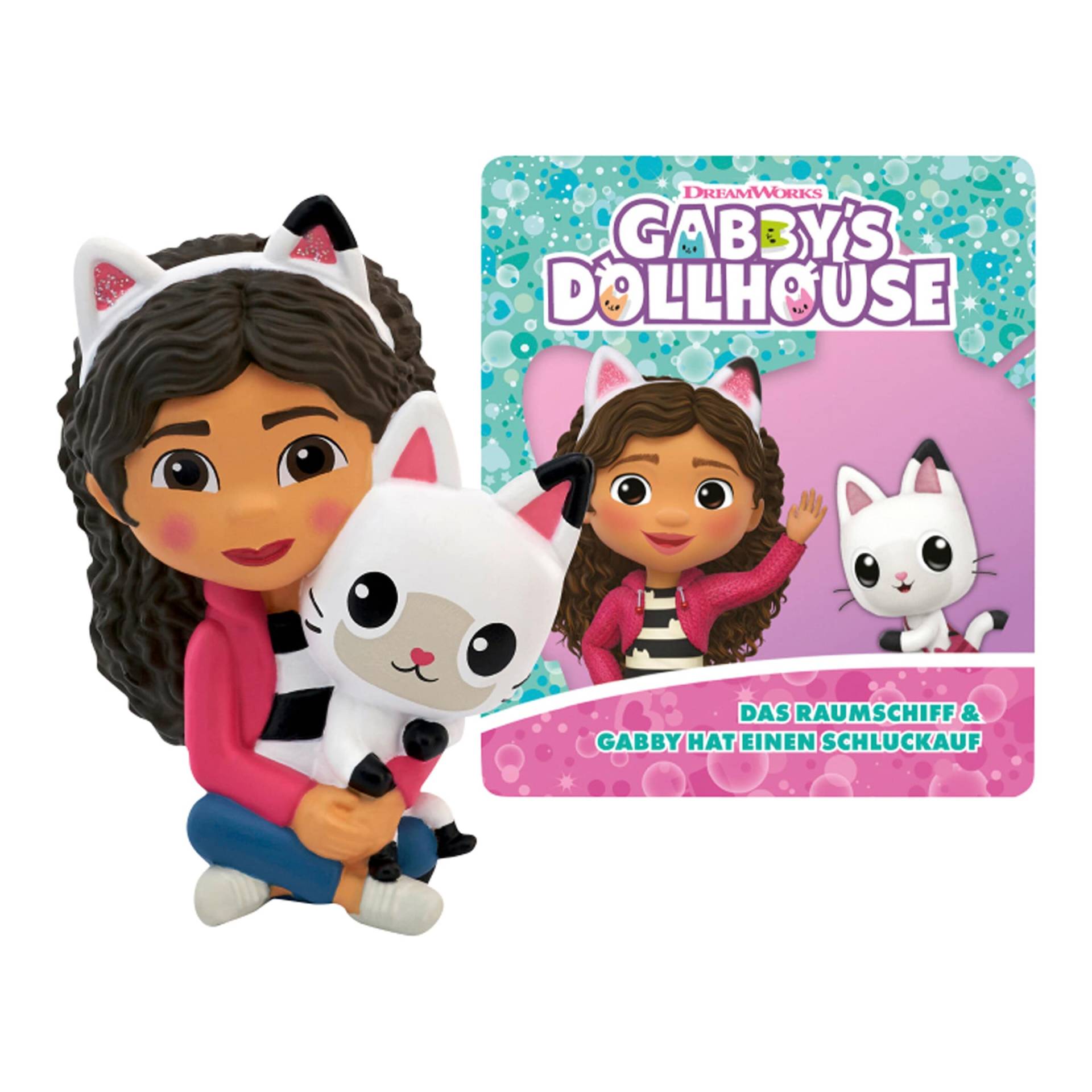 Tonies Tonie Hörfigur Gabby's Dollhouse - Das Raumschiff / Gabby hat einen Schluckauf Tonies Tonie Hörfigur Gabby's Dollhouse - Das Raumschiff / Gabby hat einen Schluckauf von tonies