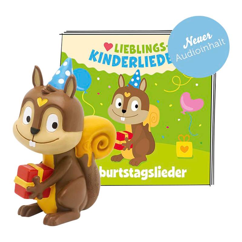 Tonies Tonie Hörfigur Lieblings-Kinderlieder - Geburtstagslieder von tonies