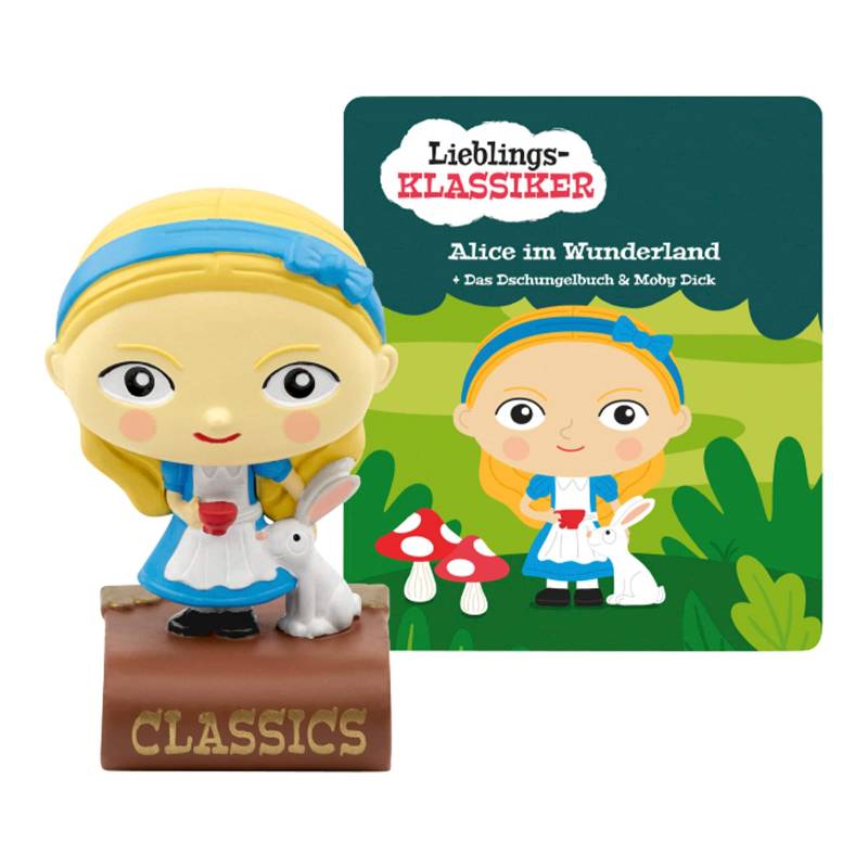 Tonies Tonie Hörfigur Lieblings-Klassiker - Alice im Wunderland und zwei weitere Klassiker von tonies