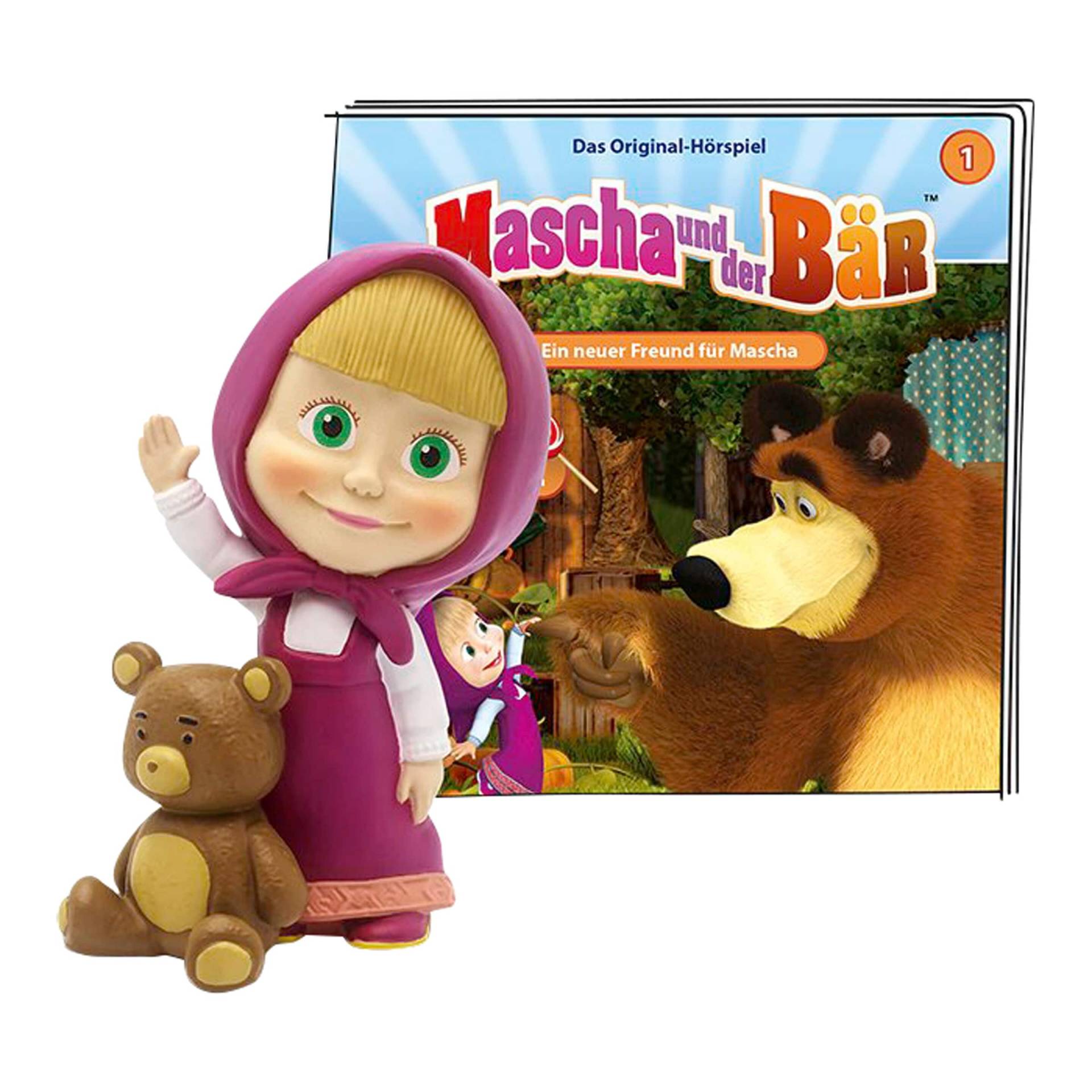 Tonies Tonie Hörfigur Mascha und der Bär - Ein neuer Freund für Mascha Tonies Tonie Hörfigur Mascha und der Bär - Ein neuer Freund für Mascha von tonies