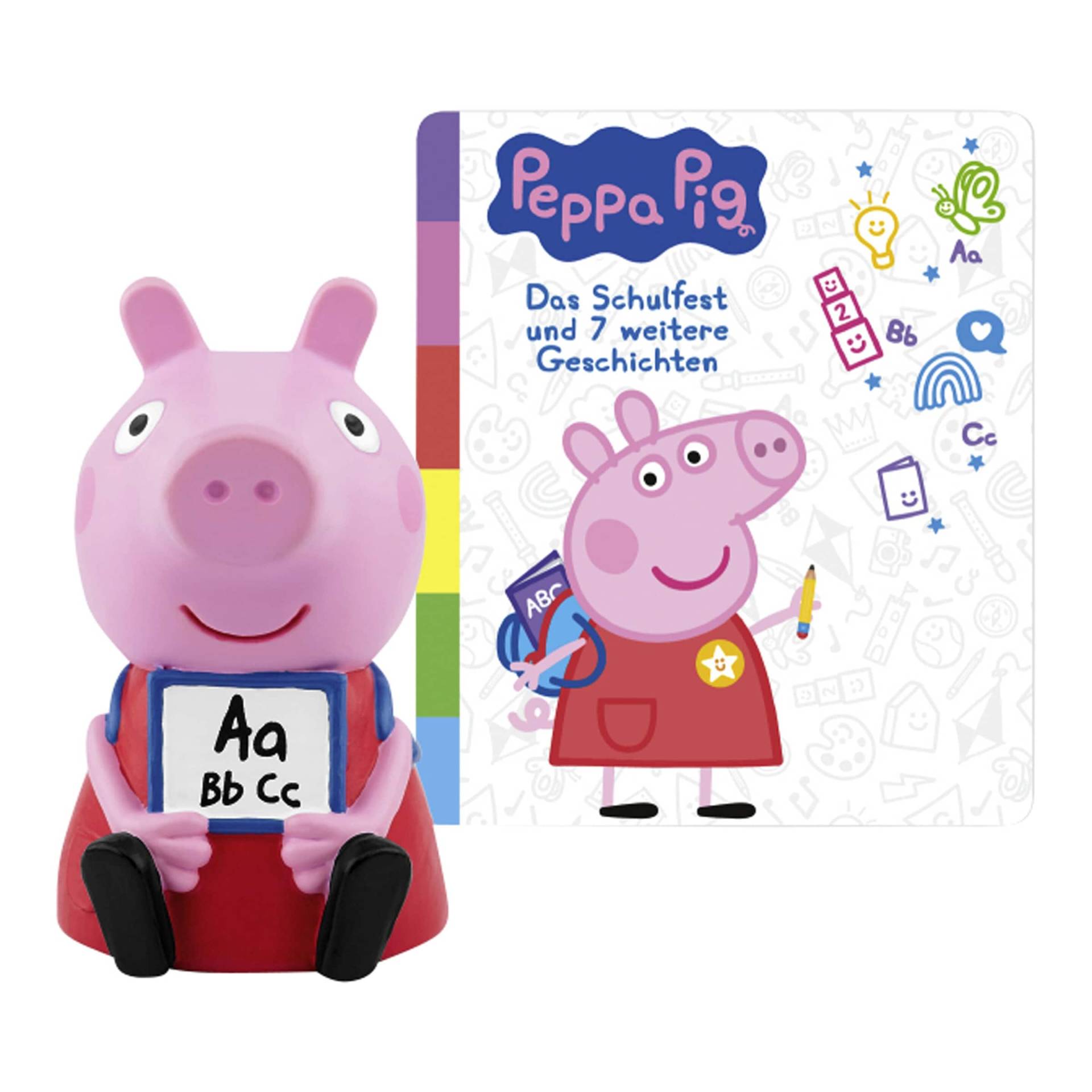 Tonies Tonie Hörfigur Peppa Pig - Das Schulfest und 7 weitere Geschichten von tonies
